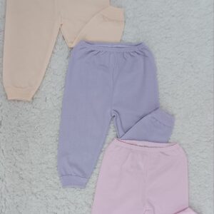 Set x 3 Pantalón Algodón sin pie