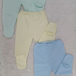 Set x 3 Pantalón Algodón con pie